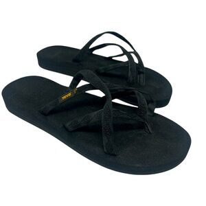 Teva Women's Olowaho Black Sandals 9